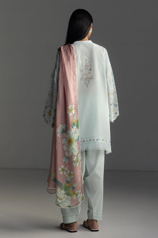 Coco By Zara Shahjahan Lawn 2026 – 3-Piece Embroidered Lawn Suit (Unstitched)VEYA-7B