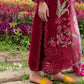 Aurora Petals – Embroidered Lawn with Silk Dupatta
