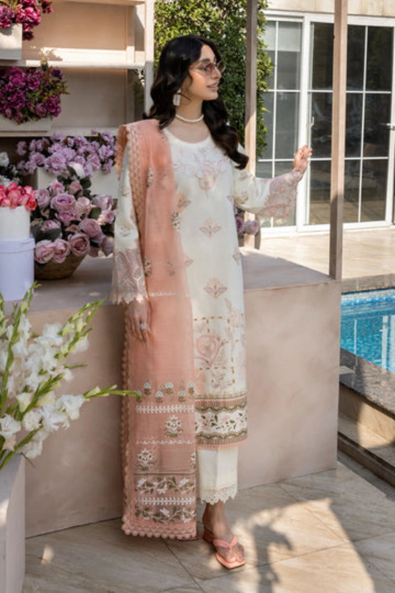 Rangrasiya Miraal | Paste Print Lawn Embroidered Ready-to-Wear Suit