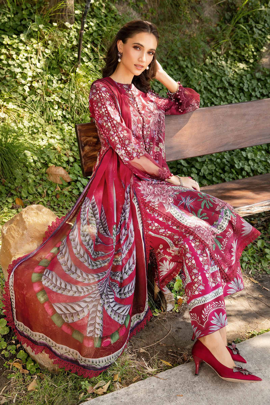 Maria B Mprint 14B Lawn Collection 25'