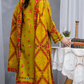 Hayat Summer Printed Kaftan Stitched 3 Piece Suit (05)