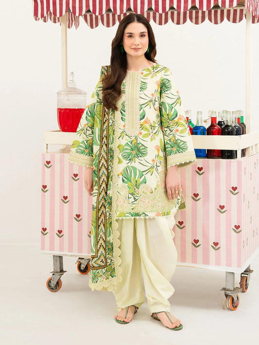 Annaya by Mahnur | Embroidered Lawn Unstitched 3-Piece Suit A-013