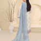 Tawakkal Embroidered Bamber Chiffon Suit With La Bella Viscose Jacquard Trouser D-004