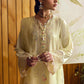 Qalamkar Qlinekari Inlays – Chikankari Embroidered Lawn Ready to Wear (DC #04)