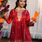 Garnet Embroidered Lawn Stitched 3 Piece Suit (Lush blush) | Summer Collection 2026