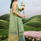 MariaB MBasics-Embroidered Lawn 3 Piece Unstitched Suit with Chiffon Dupatta (D12B)