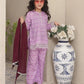 Shanzey Embroidered Lawn Stitched 3 Piece Suit – SHK-5302 (Lilac) | Summer Collection 2026