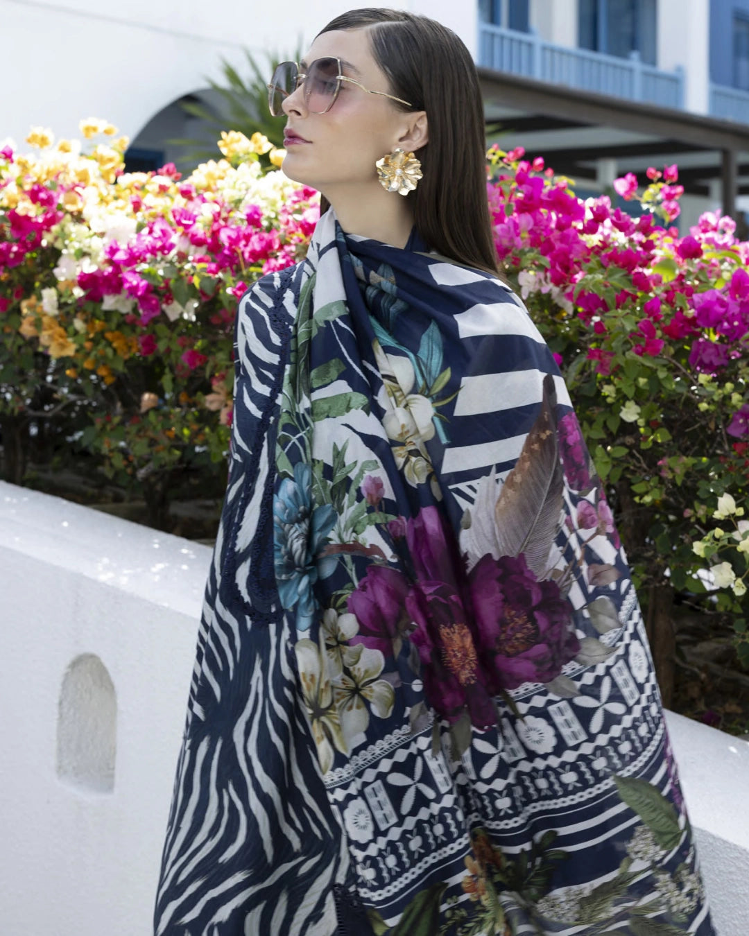 Elaf premium Presents SANTORINI – Prints Collection 2026 (Unstitched) EPN-3a