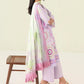 Roheenaz Rosette 3-Piece stitched Lawn Suit (Azure days)