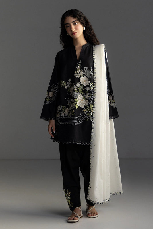 Coco By Zara Shahjahan Lawn 2026 – 3-Piece Embroidered Lawn Suit (Unstitched)EVIA-9A