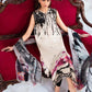 MariaB MBasics-Embroidered Lawn 3 Piece Unstitched Suit with Chiffon Dupatta (D6B)
