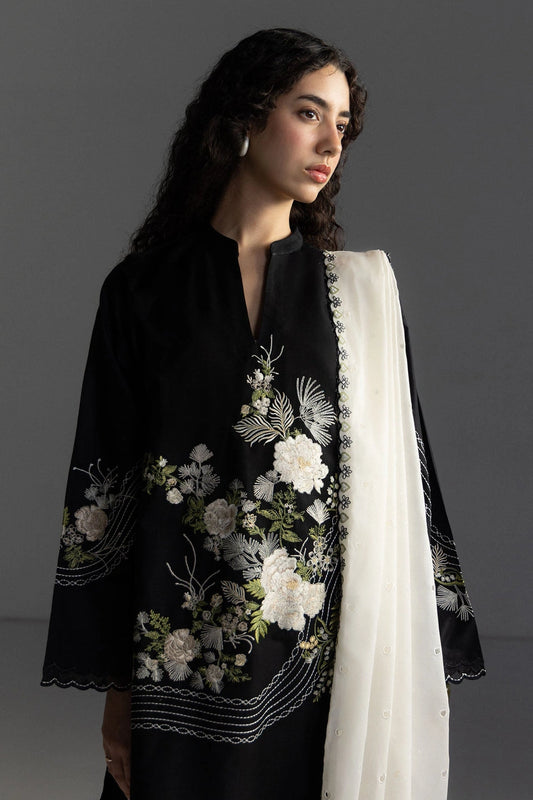 Coco By Zara Shahjahan Lawn 2026 – 3-Piece Embroidered Lawn Suit (Unstitched)EVIA-9A