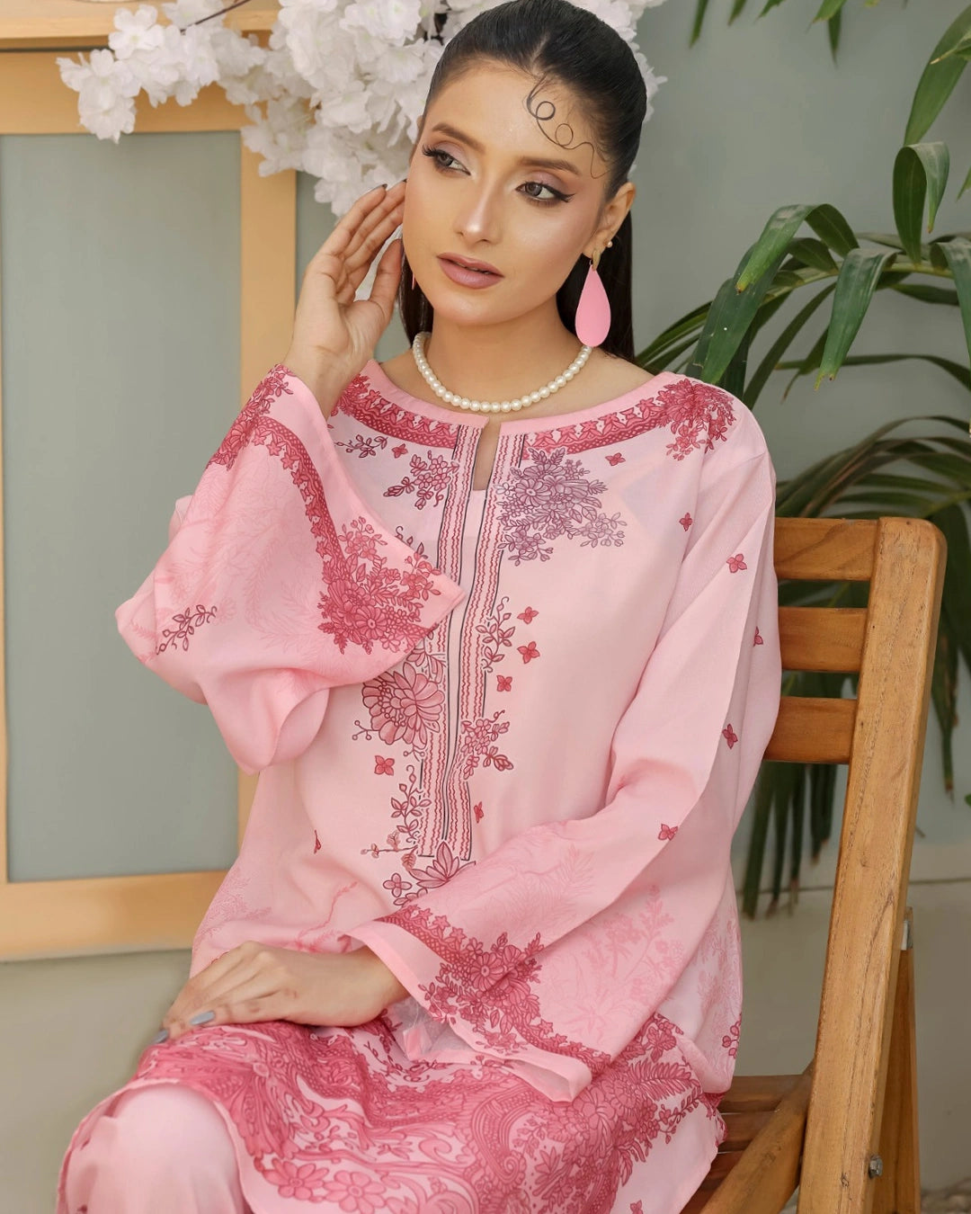 Amna Khurram Lawn Printed Co-Ord Set _1A8 – Ready to Wear