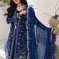 QALAMKAR Sahil | Luxury Chikankari Embroidered 3PC Lawn Suit with Chiffon Dupatta | ESMA