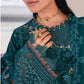 Qalamkar 3-Piece Chikankari Embroidered Luxury Lawn Suit (Unstitched) SA #04