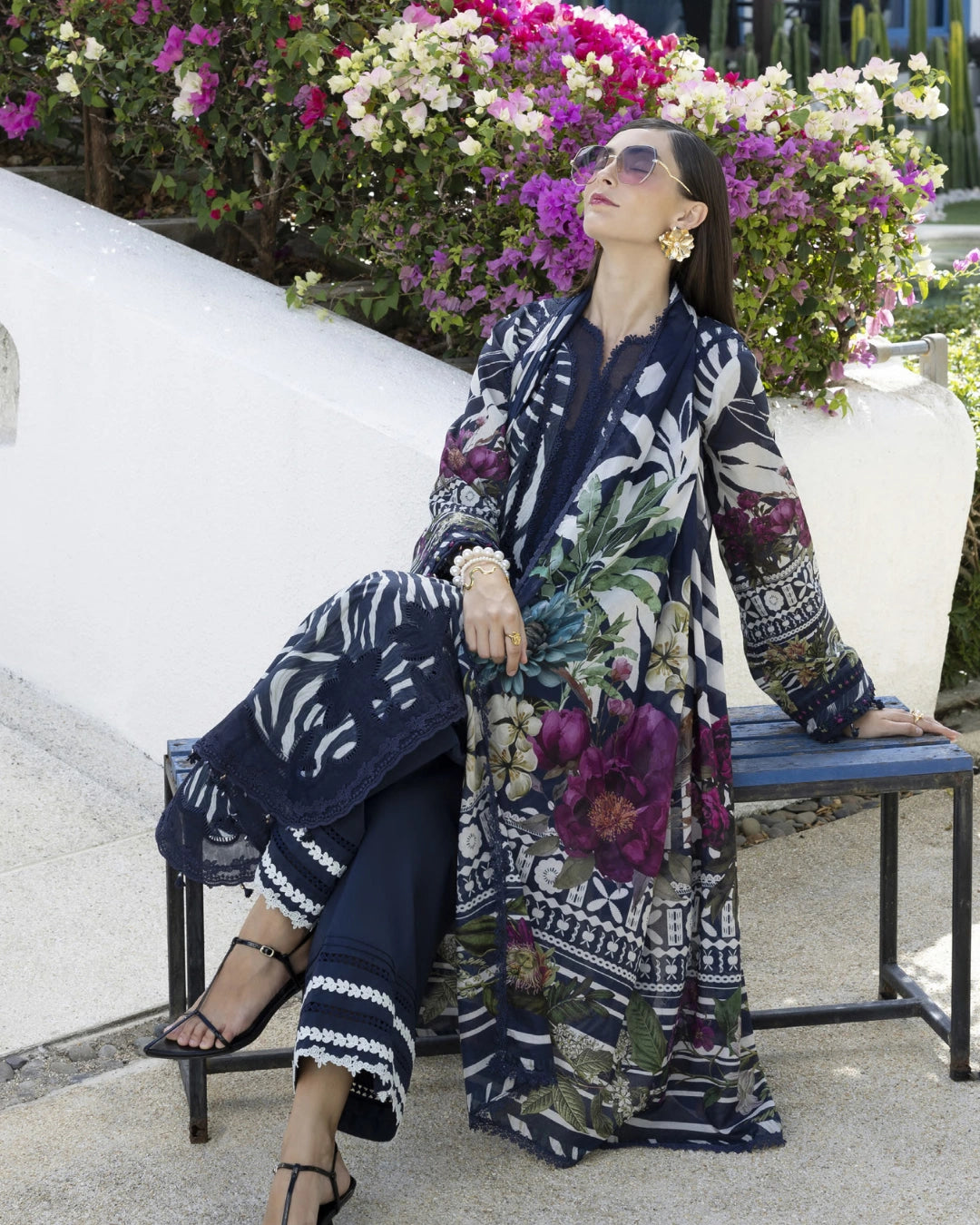 Elaf premium Presents SANTORINI – Prints Collection 2026 (Unstitched) EPN-3a