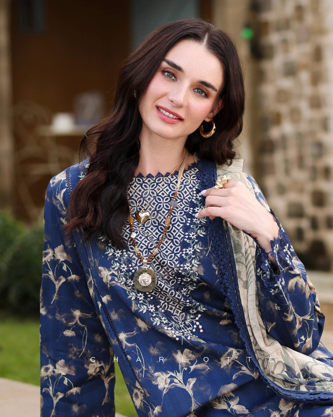 Rang Rasiya – Lifetime Collection Unstitched 3PC Suit CHARLOTTE