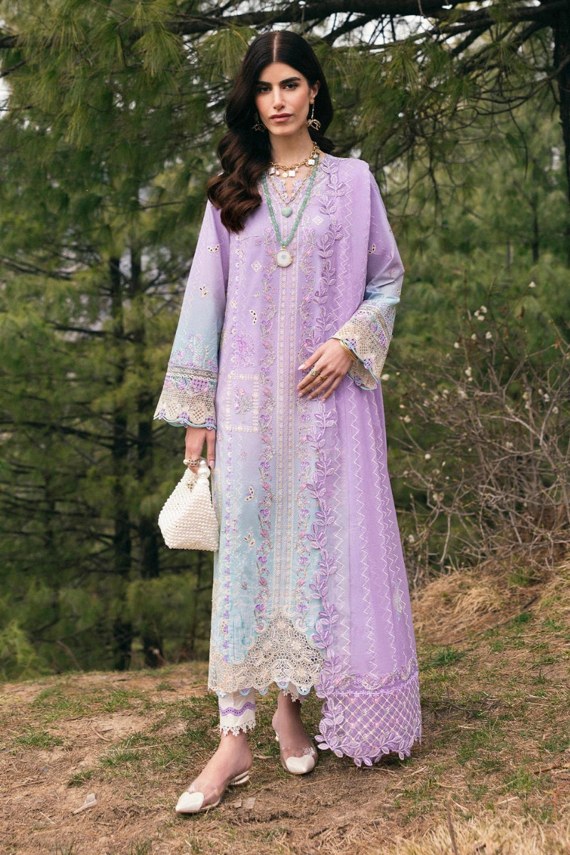 Qalamkar Qlinekari Inlays – Chikankari Embroidered Lawn Ready to Wear (DC #05)