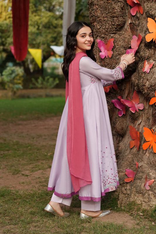 Garnet Embroidered Lawn Stitched 3 Piece Suit (Summer Wish) | Summer Collection 2026