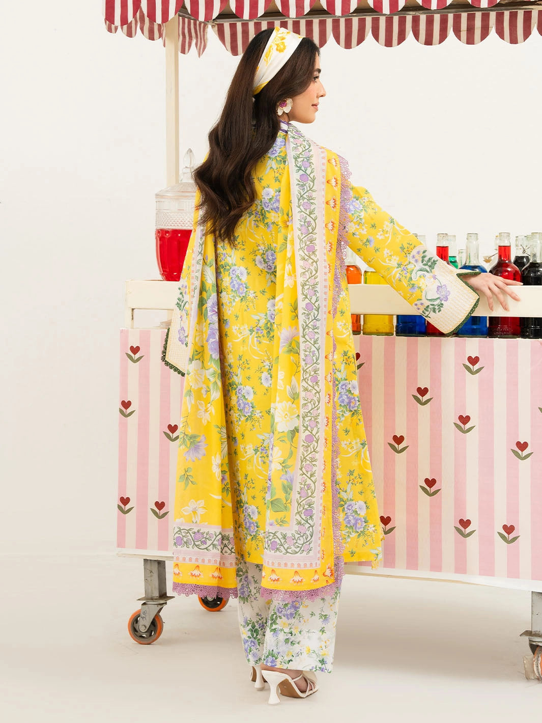 Annaya by Mahnur | Embroidered Lawn Unstitched 3-Piece Suit A-016