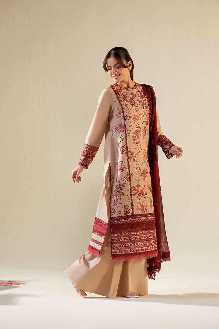 Sobia Nazir VITAL Embroidered 3 Piece Unstitched Lawn Suit (V-9A)