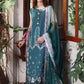 Hemline By Mushq - Secret Garden 26 Unstitched Suit (Ivy Spell)