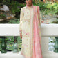 Qalamkar Qprints | Digital Printed Lawn Chikankari Embroidered Suit | MAIRI