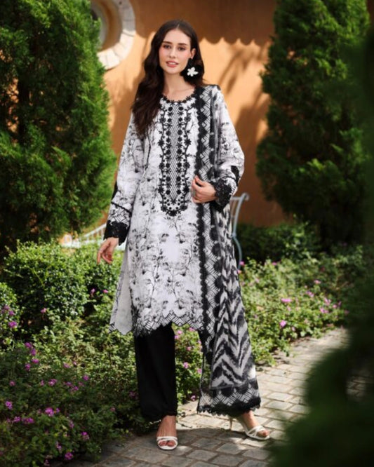 Rang Rasiya – Lifetime Collection Unstitched 3PC Suit LUNA