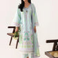 Roheenaz Rosette 3-Piece stitched Lawn Suit (Cool Mirage)