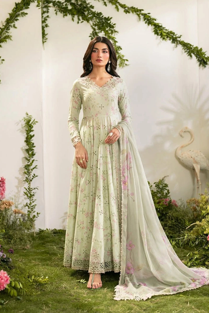Iznik  Festive 3-Piece Lawn | Embroidered & Printed Ready-to-Wear