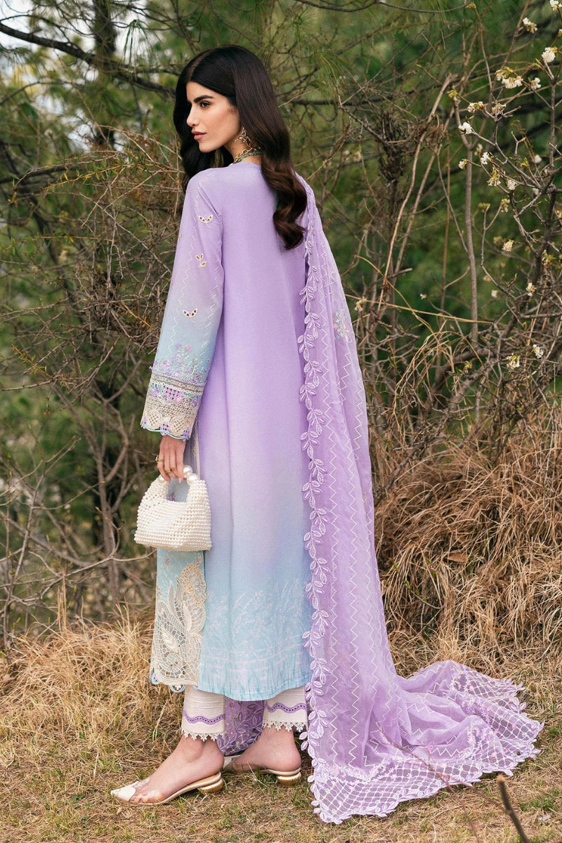 Qalamkar Qlinekari Inlays – Chikankari Embroidered Lawn Ready to Wear (DC #05)