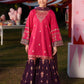 Garnet Embroidered Lawn Stitched 3 Piece Suit (Marshmallow) | Summer Collection 2026