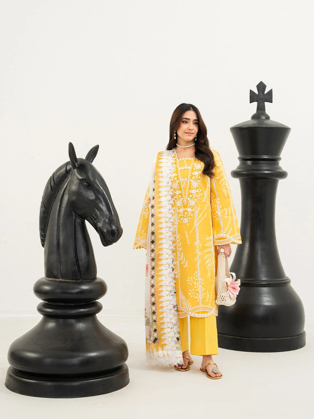 Annaya by Mahnur | Embroidered Lawn Unstitched 3-Piece Suit A-019