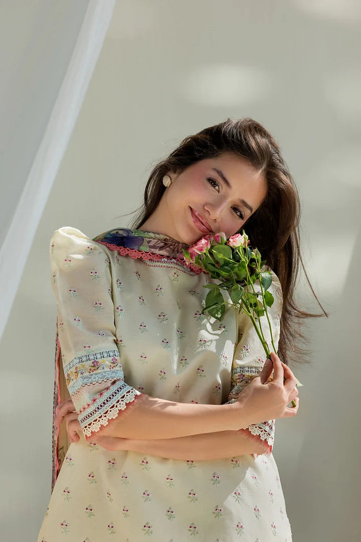 Sobia Nazir VITAL Embroidered 3 Piece Unstitched Lawn Suit (V-10A)