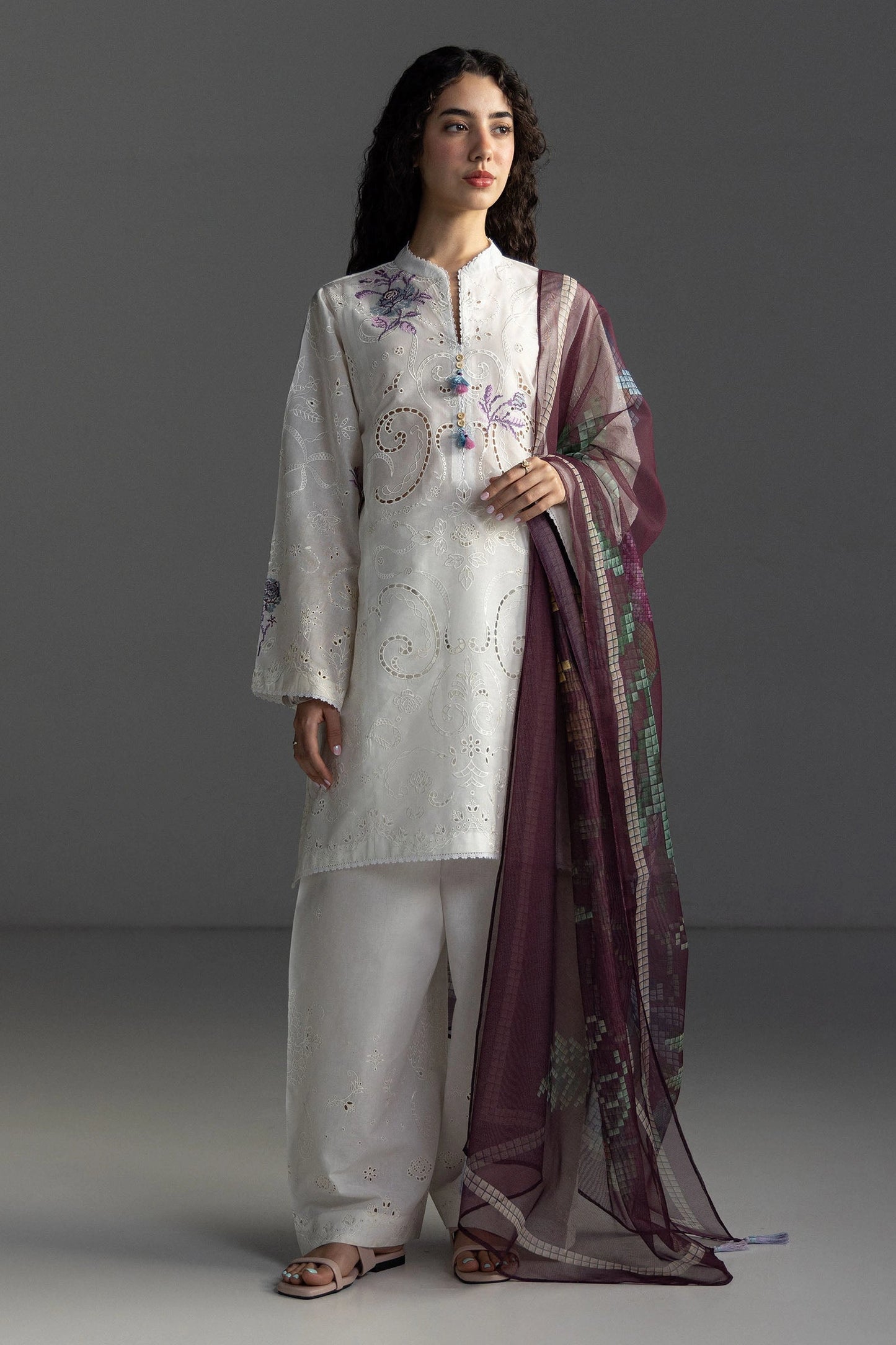 Coco By Zara Shahjahan Lawn 2026 – 3-Piece Embroidered Lawn Suit (Unstitched)SUNE-10B