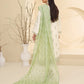 Tawakkal Embroidered Bamber Chiffon Suit With La Bella Viscose Jacquard Trouser D-005