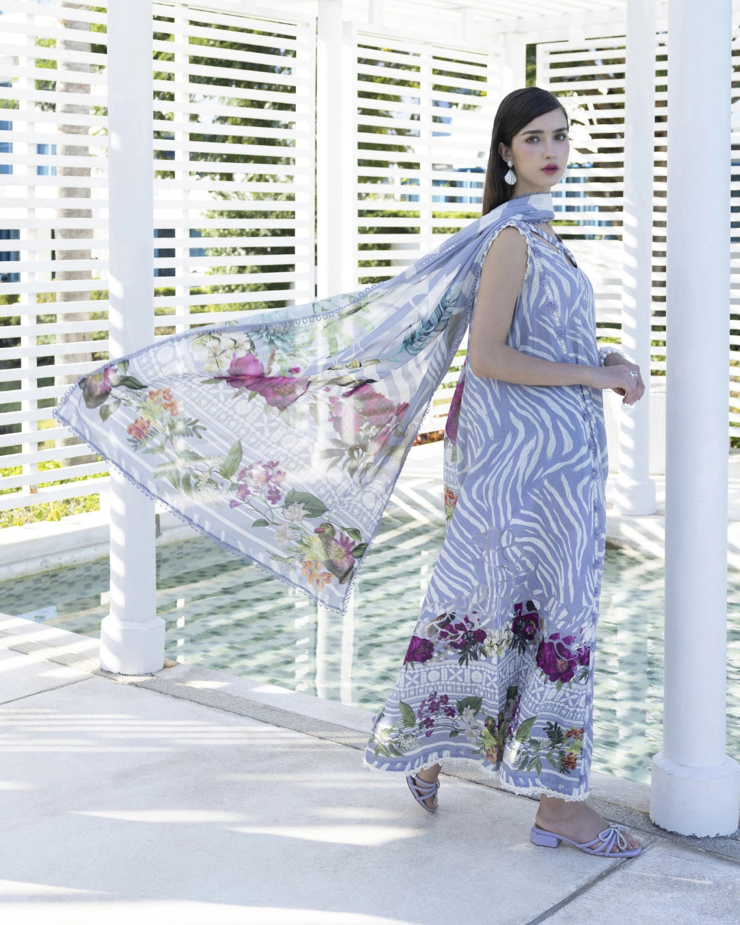 Elaf premium Presents SANTORINI – Prints Collection 2026 (Unstitched) EPN-3b