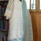 ELAF PREMIUM - Chikankari - Prints Collection with Chiffon (unstitched)
