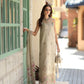 Noor Luxe Chikankari 3-Piece Unstitched Lawn Embroidered Suit (D6 - A)