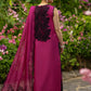 Rang Rasiya- Embroidered Lawn 3PC Unstitched Suit with Net Dupatta (Maya)