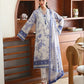Roheenaz Éclat | Lilac Bloom | Unstitched 3 Piece Lawn Suit (Printed & Embroidered)