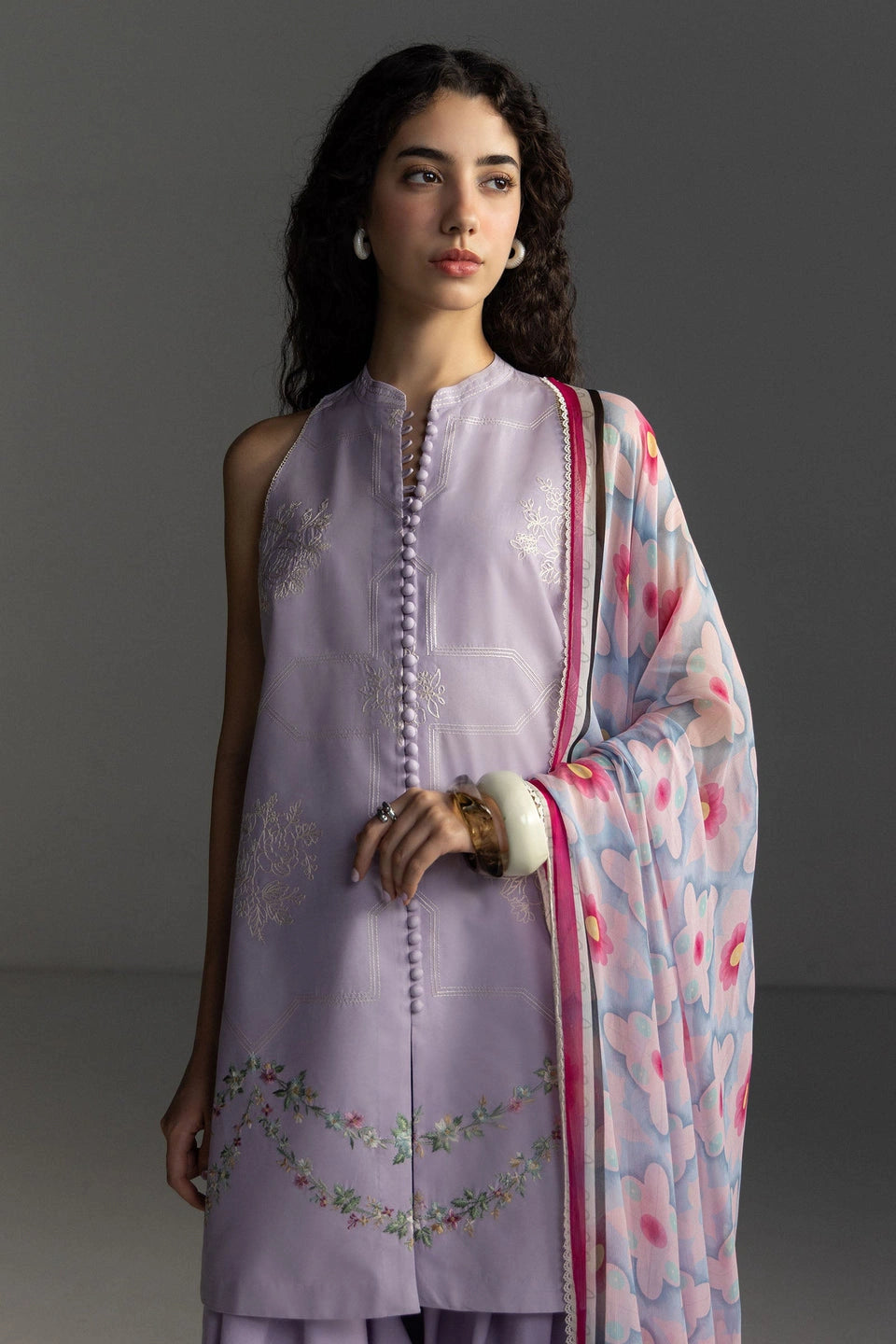 Coco By Zara Shahjahan Lawn 2026 – 3-Piece Embroidered Lawn Suit (Unstitched)RIVAE-1A