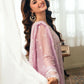 AZURE - EID ENSEMBLES unstitch chiffon 3 pc suite (Wisteria)