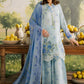 NUREH BLOOM Embroidered & Printed Doriya Lawn 3 Piece Unstitched Suit (BL-14)