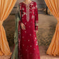 Nureh Embroidered & Printed Lawn paired Stitched 3 Piece Suit (NP-803)