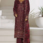 Sadabahar Luxury Embroidered Stitched 3-Piece Suit – D-01 | Festive Collection