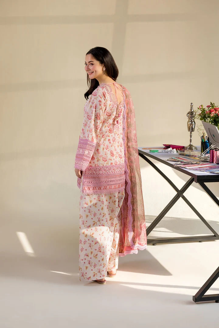 Sobia Nazir VITAL Embroidered 3 Piece Unstitched Lawn Suit (V-1A)