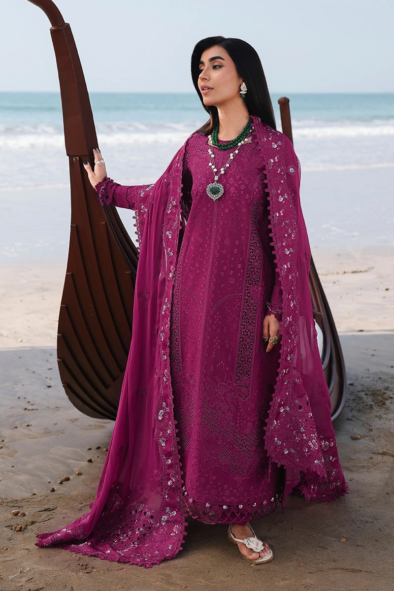 QALAMKAR Sahil | Luxury Chikankari Embroidered 3PC Lawn Suit | – Premium Festive Collection | ZARA