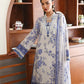 Roheenaz Éclat | Lilac Bloom | Unstitched 3 Piece Lawn Suit (Printed & Embroidered)