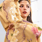 MariaB MBasics-Embroidered Lawn 3 Piece Unstitched Suit with Chiffon Dupatta (D4B)